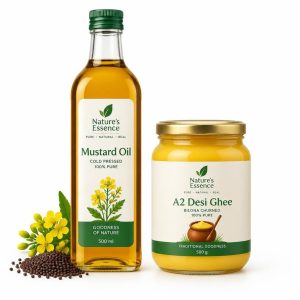 সরিষার তেল ও ঘি (কম্বো) | Mustard Oil and Ghee Combo